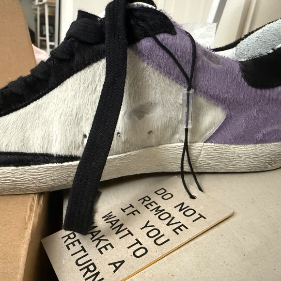 Distressed Fluffy Sneakers - Picture 7 of 11